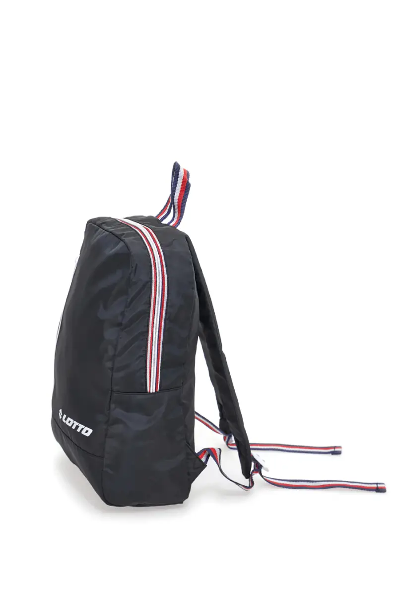 Zaino nero con zip a contrasto Lotto LTT438 [NERO] miniatura 2