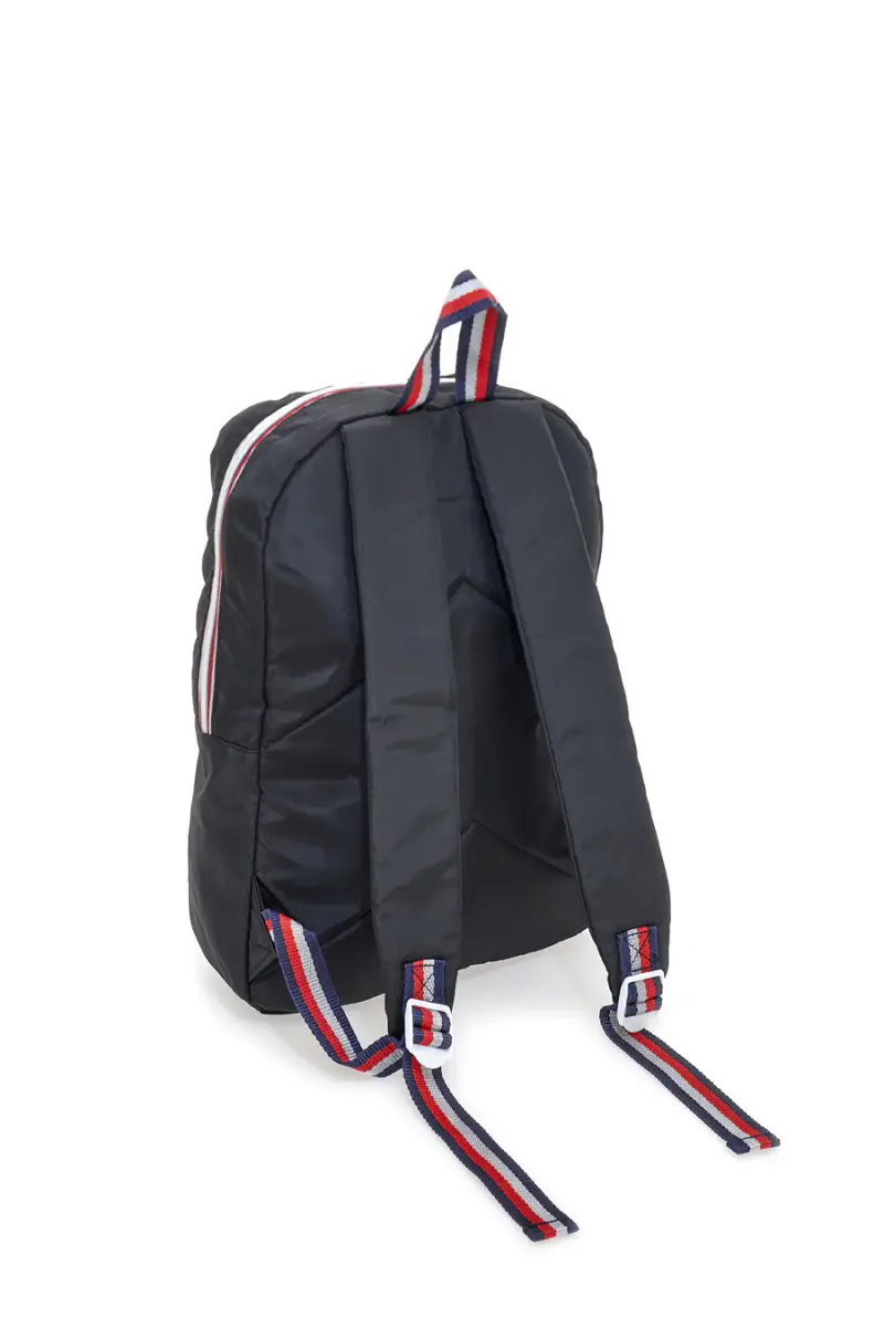 Zaino nero con zip a contrasto Lotto LTT438 [NERO] miniatura 3