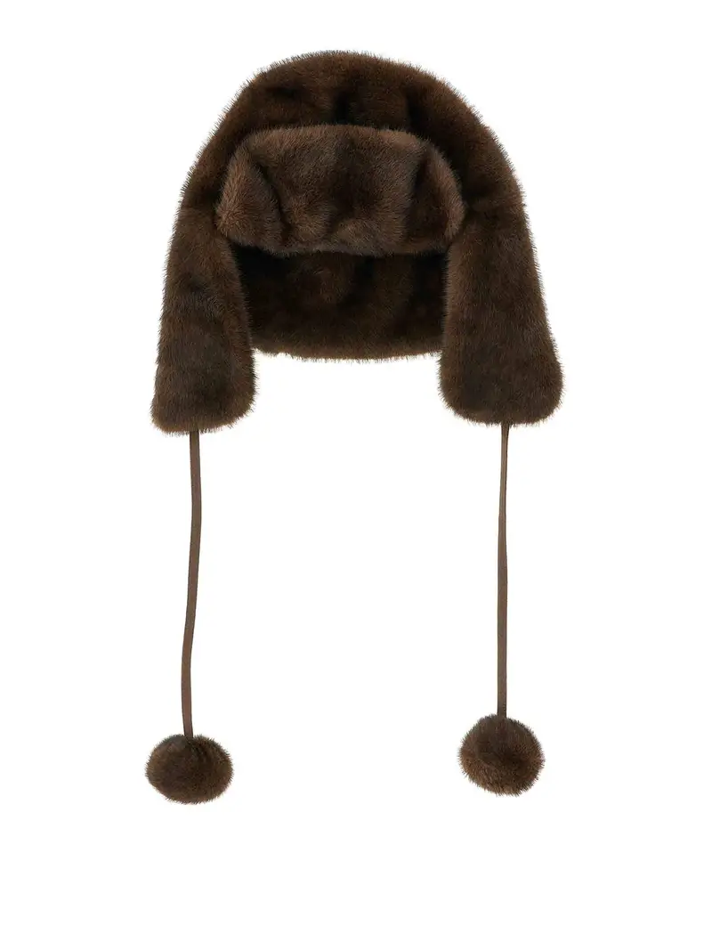 Cappello da aviatore Marrone