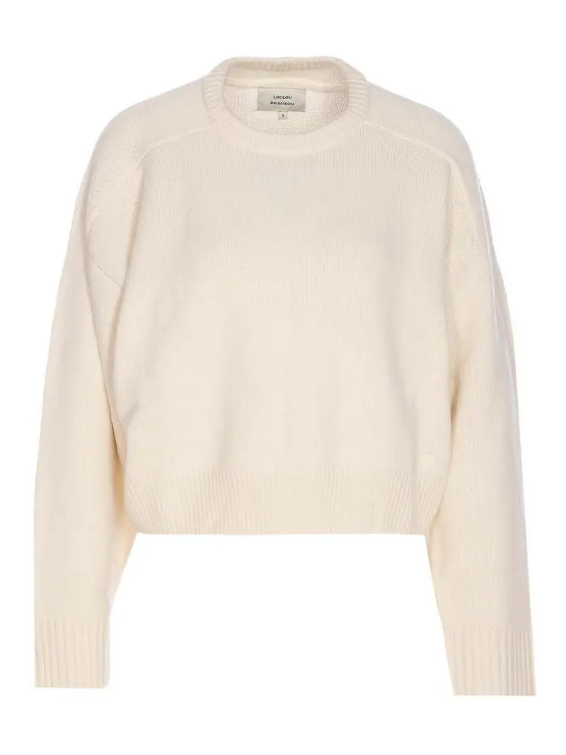 Maglione avorio Bianco