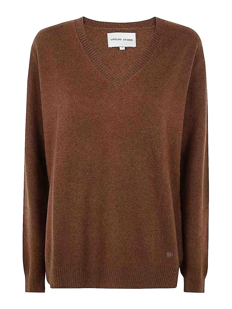 Maglione in cashmere Marrone