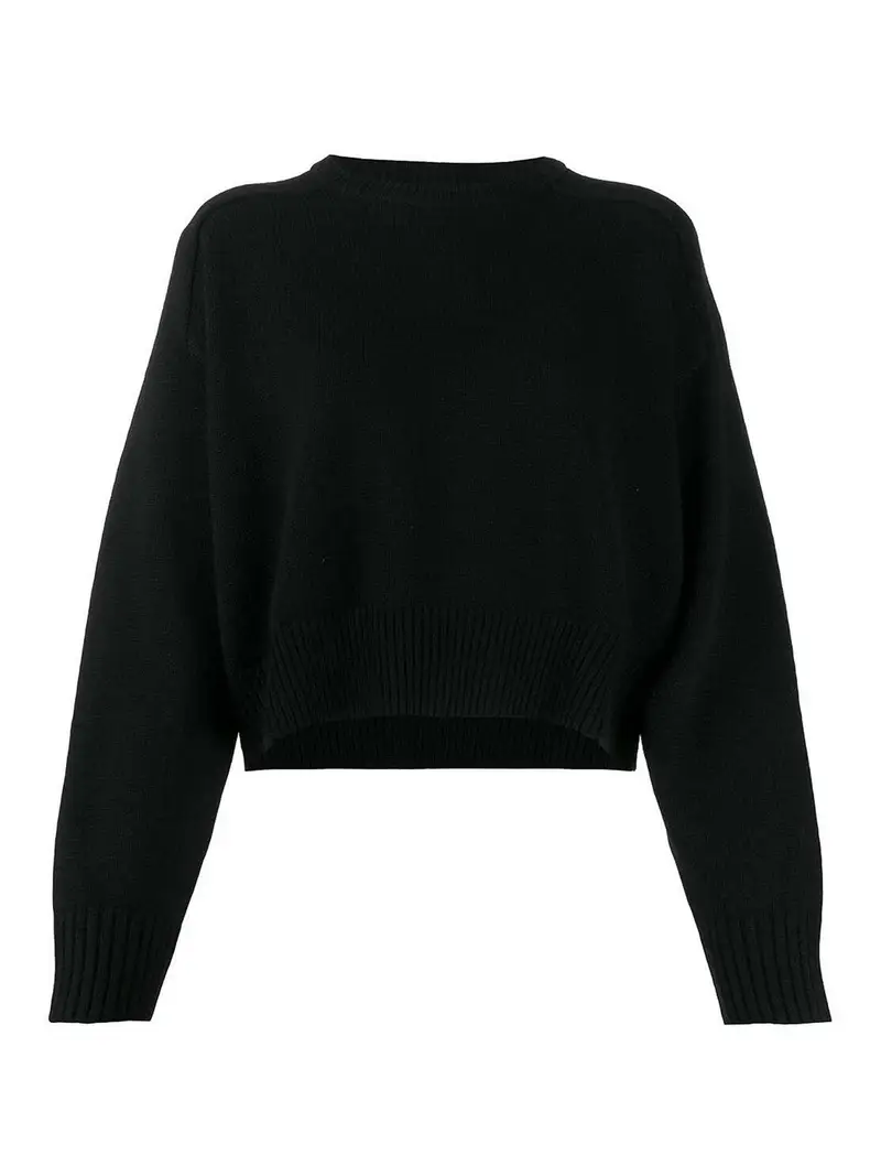 Pullover girocollo Nero