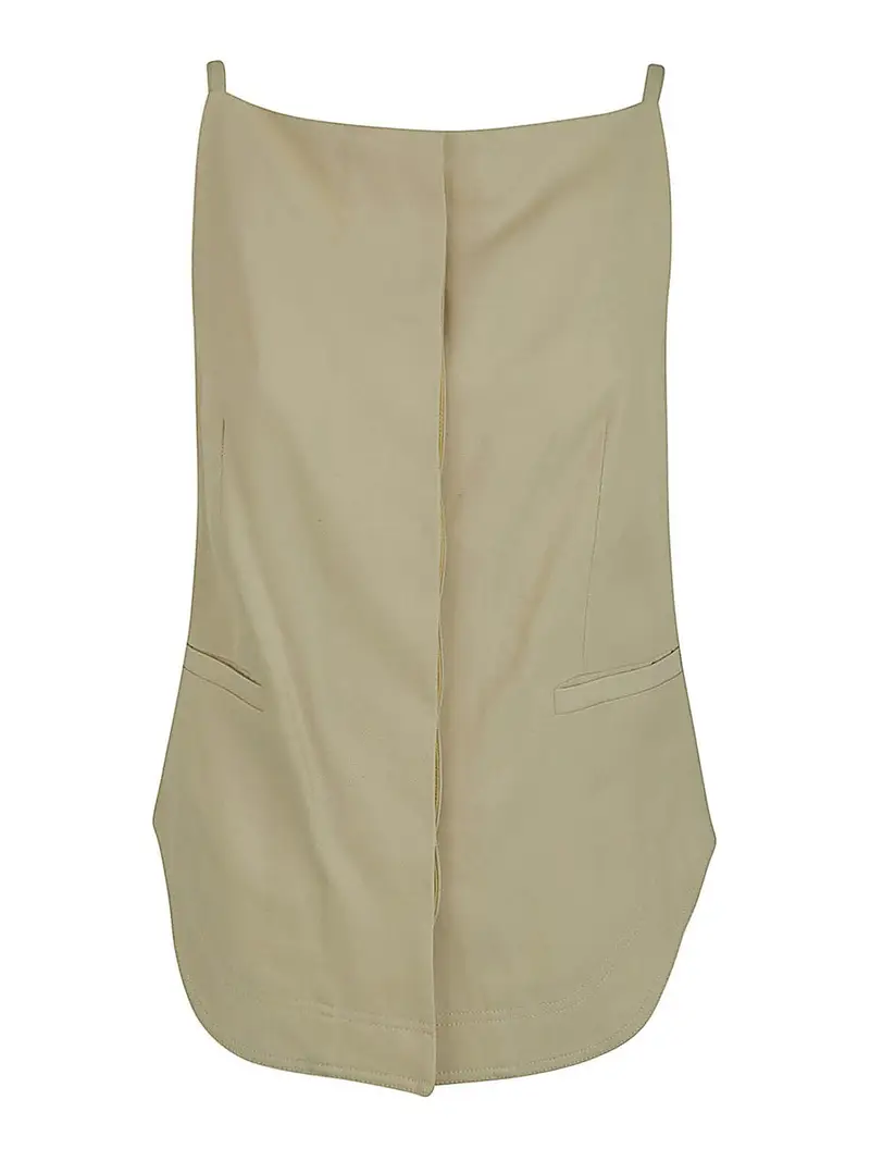 LOULOU STUDIO Top Marrone 4126898