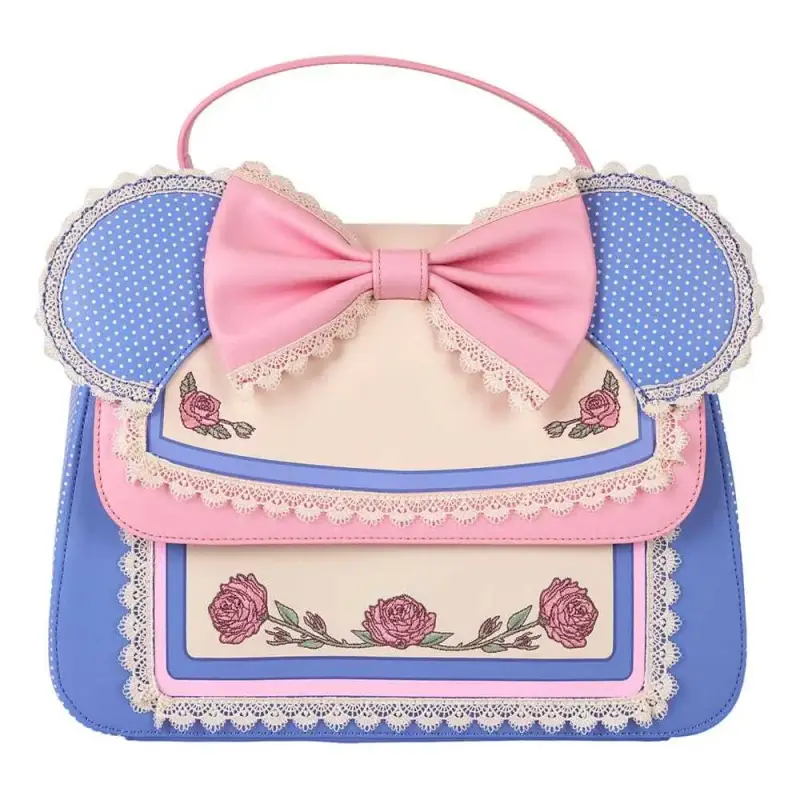 Borsa a tracolla da donna Loungefly Disney Minnie Floral And Lace Ears