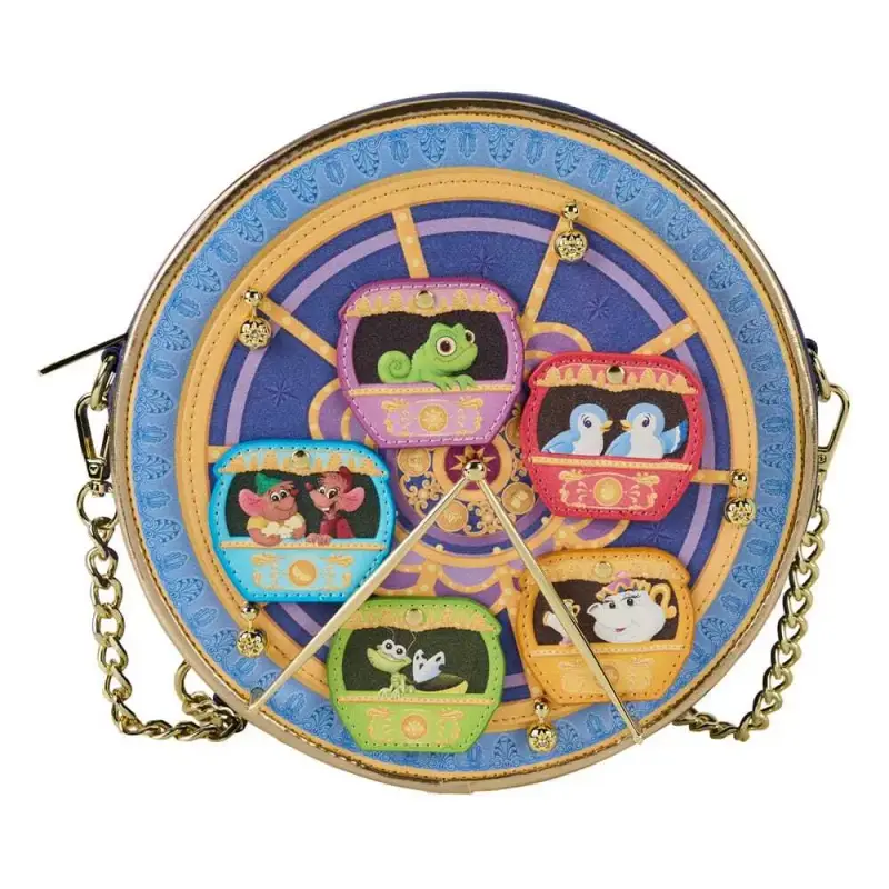 Borsa a tracolla da donna Loungefly Disney Princess Carousel