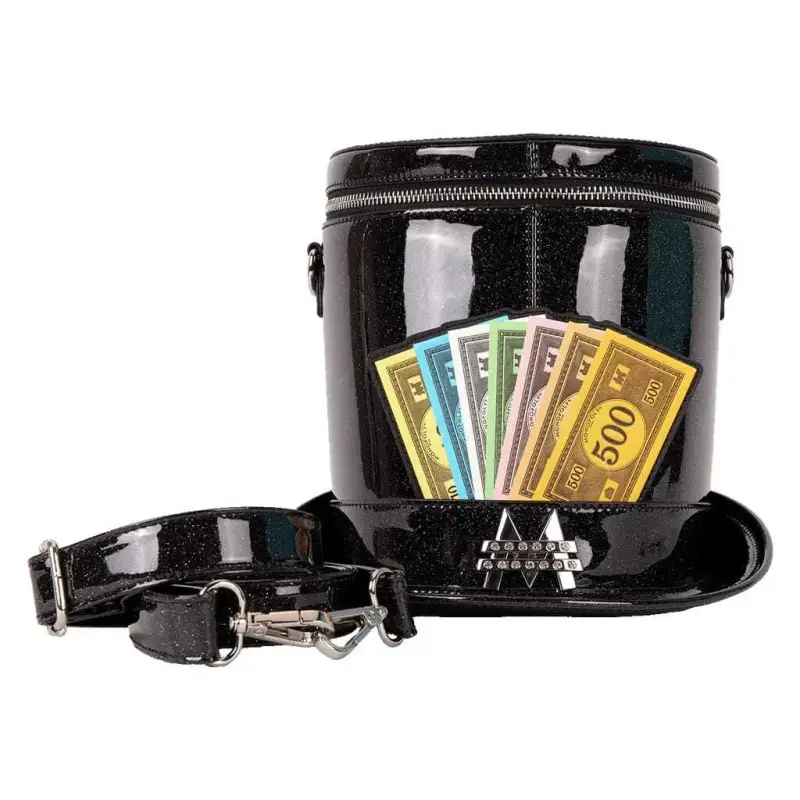 Borsa a tracolla da donna Loungefly Hasbro Monopoly Top Hat