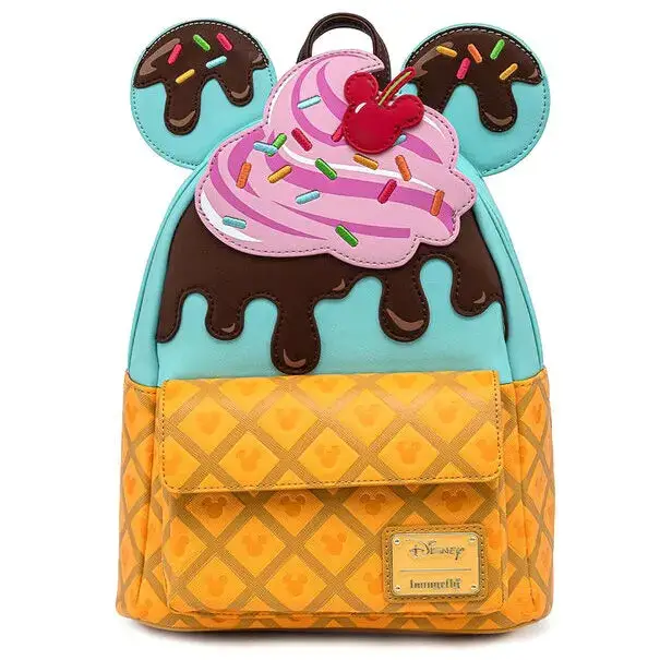 Zaino da donna Loungefly Loungefly Disney Mickey Minnie Ice Cream