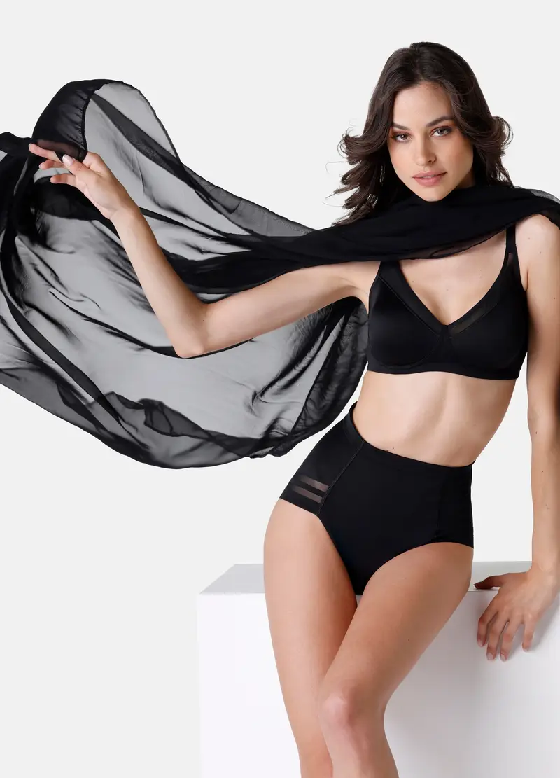 LOVABLE, Lovable Guaina Light Shaping New Fit, Donna, Nero, Taglia: S