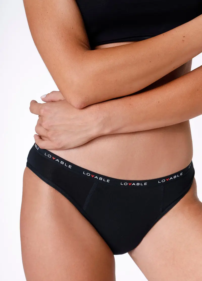 LOVABLE Slip Nero 976510 miniatura 2