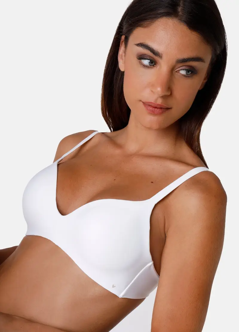 LOVABLE, Lovable Reggiseno Senza Ferretto Invisible Lift Supreme, Donna, Bianco, Taglia: 5D miniatura 3