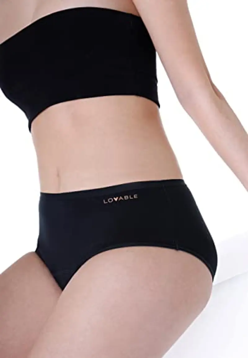 LOVABLE Slip Donna Nero 1887081 miniatura 3