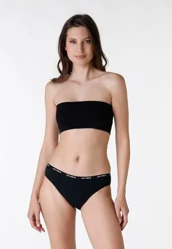 LOVABLE Slip Donna Nero 2694139 miniatura 3