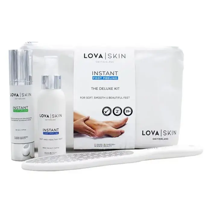 Lova Skin Spray peeling istantaneo per i piedi 30 ml Set 4 pezzi