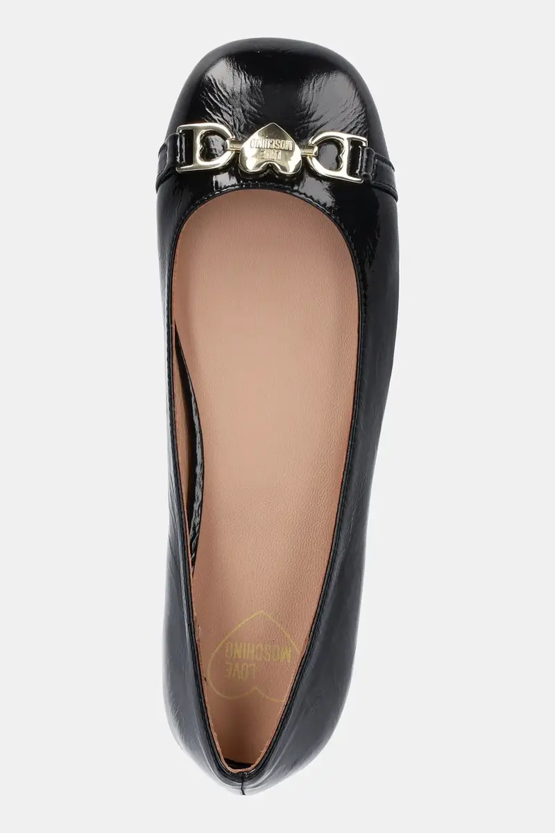 Love Moschino Ballerine Nero 3335325 miniatura 4
