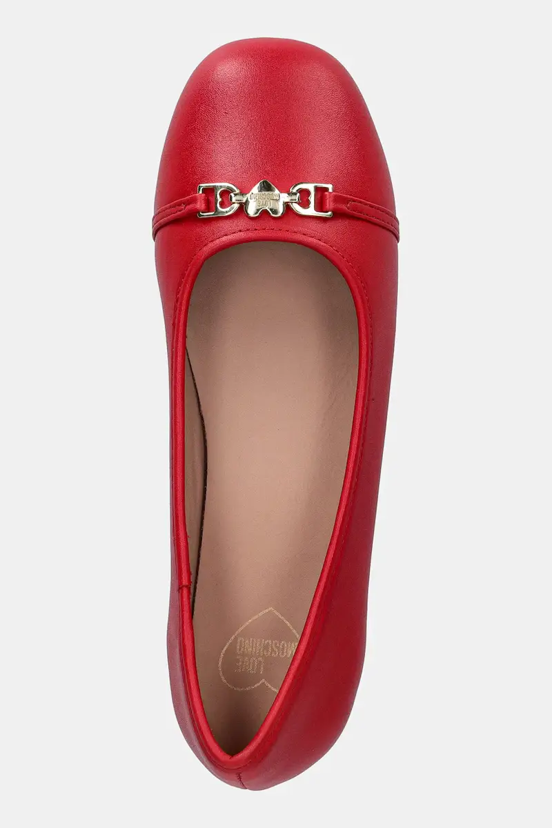 Love Moschino Ballerine Rosso 2890717 miniatura 4