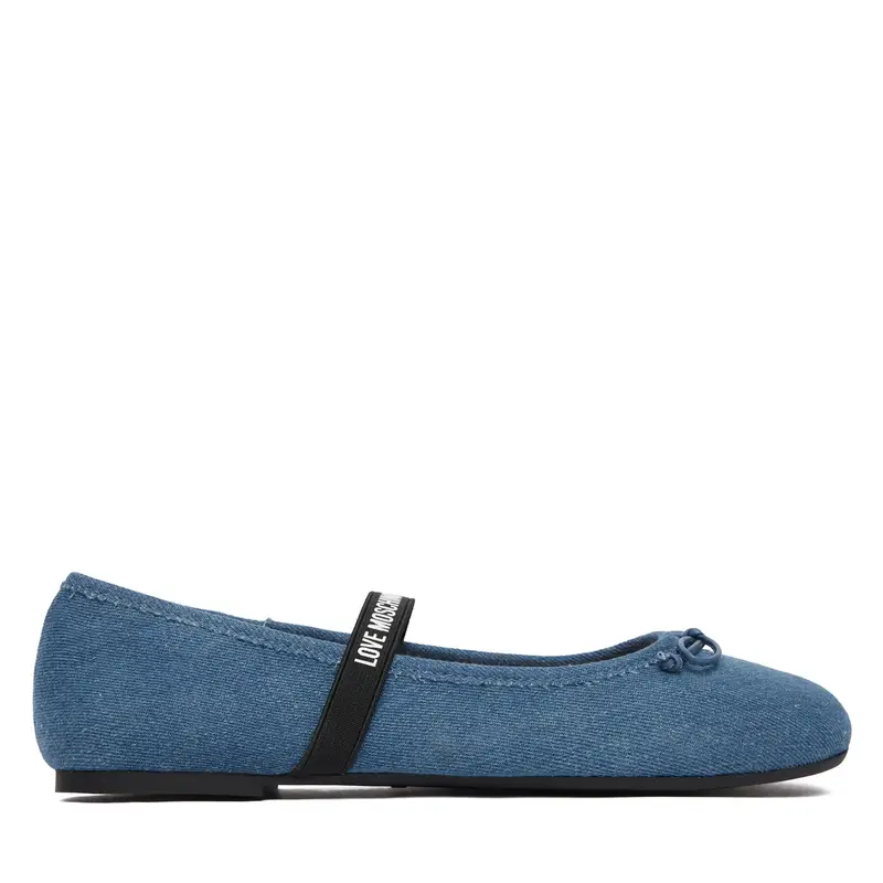 Love Moschino Ballerine Blu 4110785