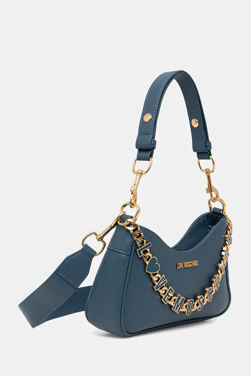 Love Moschino Borsa a mano Blu 3245706 miniatura 3
