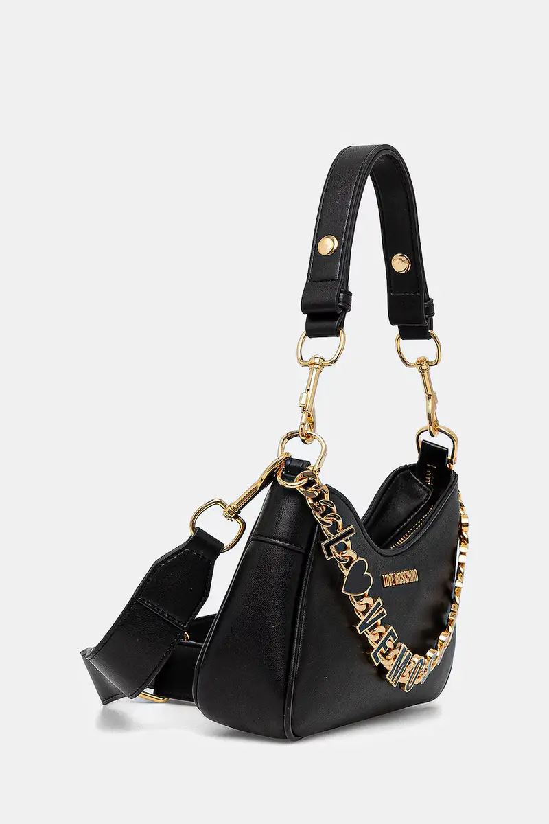 Love Moschino Borsa a mano Nero 3275420 miniatura 3