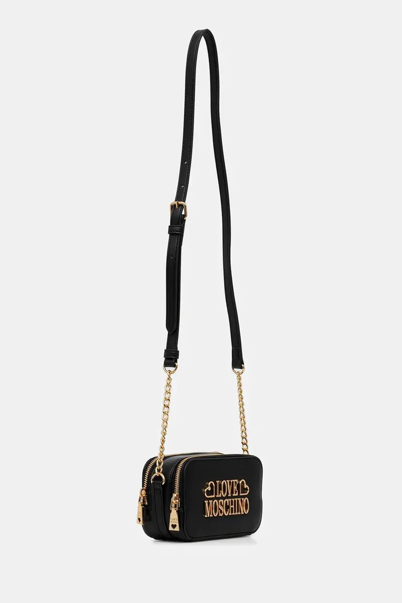 Love Moschino Borsa a mano Nero 3649077 miniatura 2