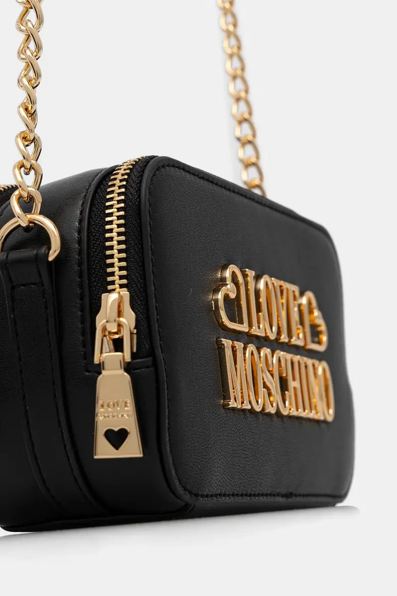 Love Moschino Borsa a mano Nero 3649077 miniatura 4