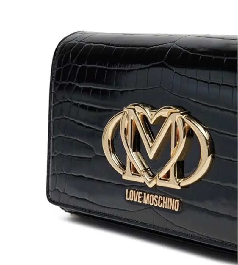 Love Moschino Borsa a spalla Nero 2332669 miniatura 2