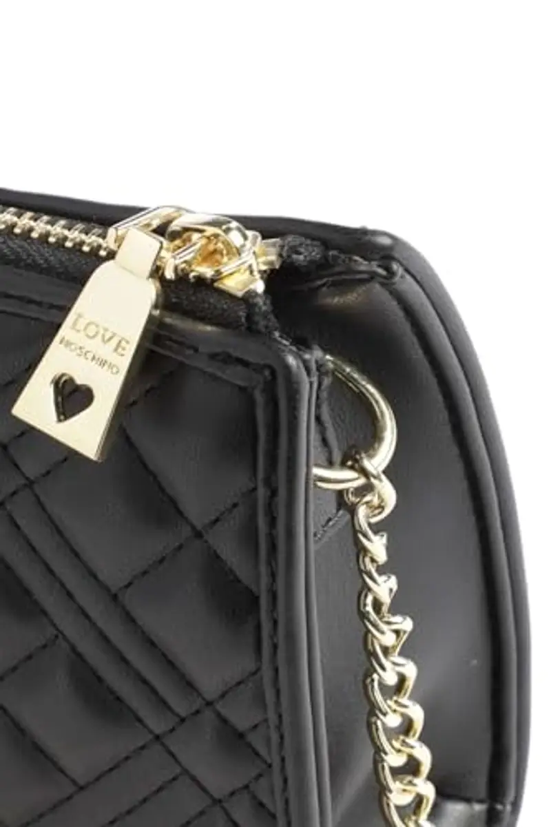 Love Moschino Borsa a spalla Donna Nero 2319952 miniatura 3