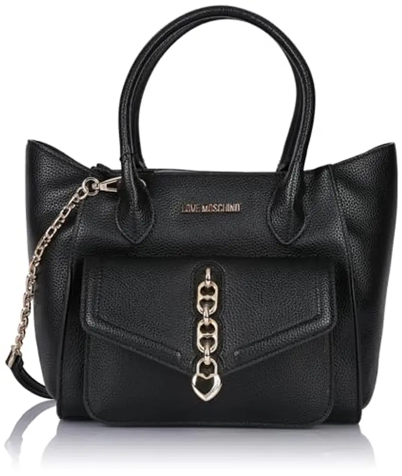 Love Moschino Borsa a spalla Donna Nero 2319795