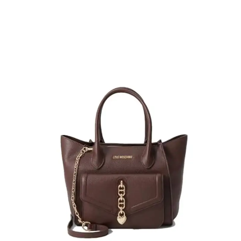 Love Moschino Borsa a spalla Donna Testa di moro 2319796