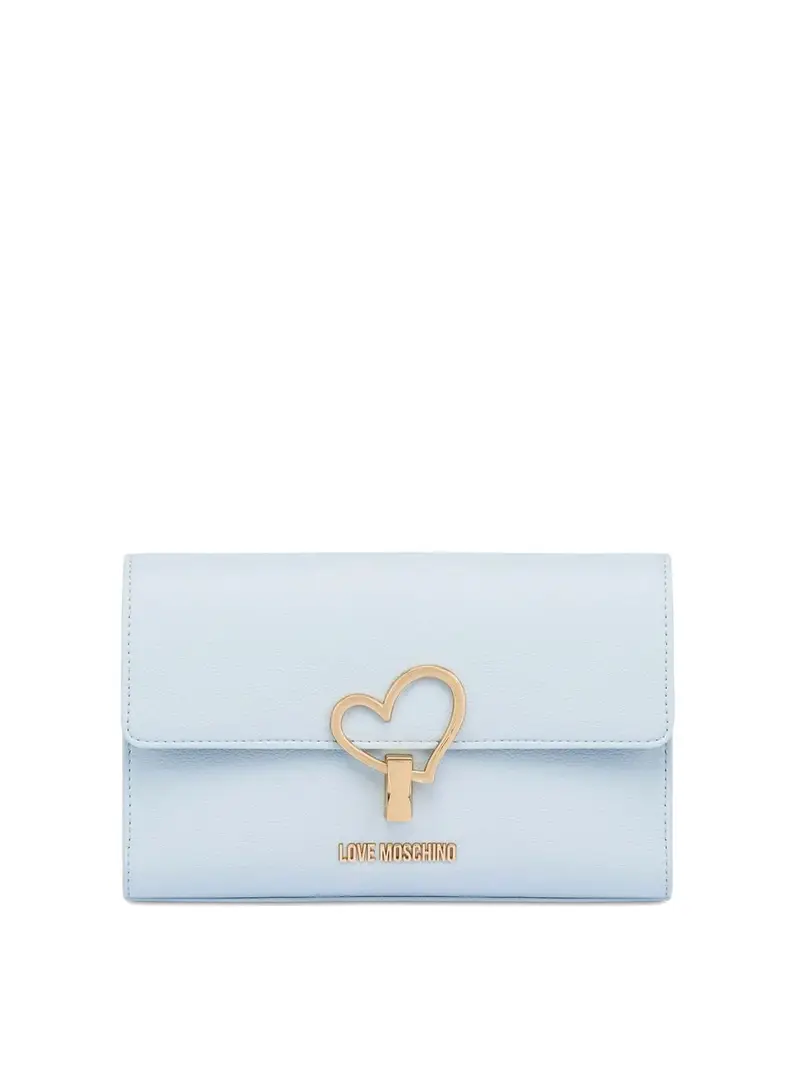 Borsa A Tracolla In Ecopelle Azzurra Azzurro