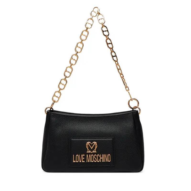 Love Moschino Borsetta Nero con Catena Dorata