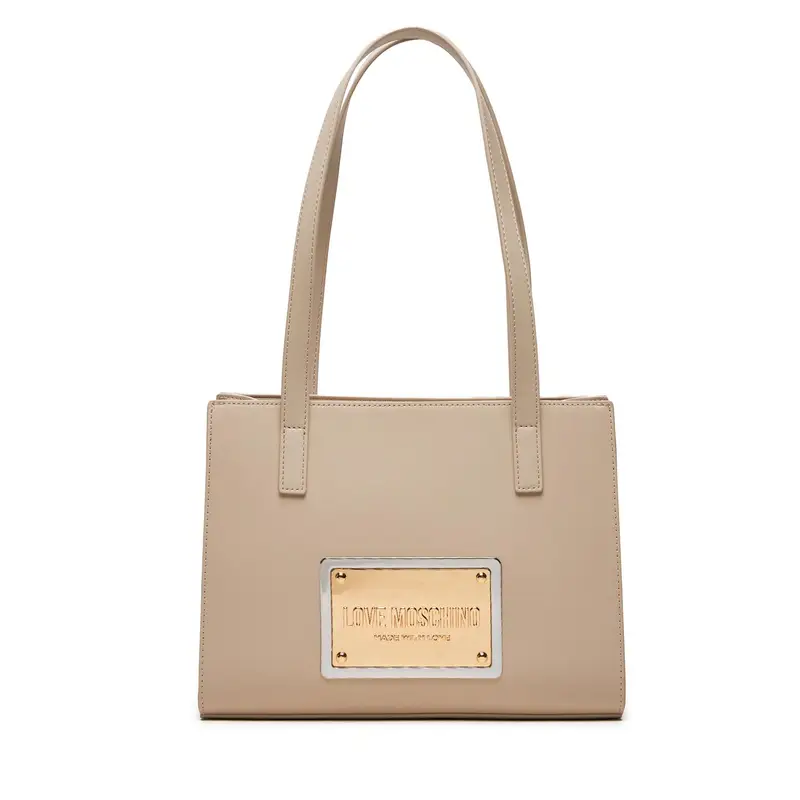 Borsetta LOVE MOSCHINO JC4356PP0IK1211A Écru Écru