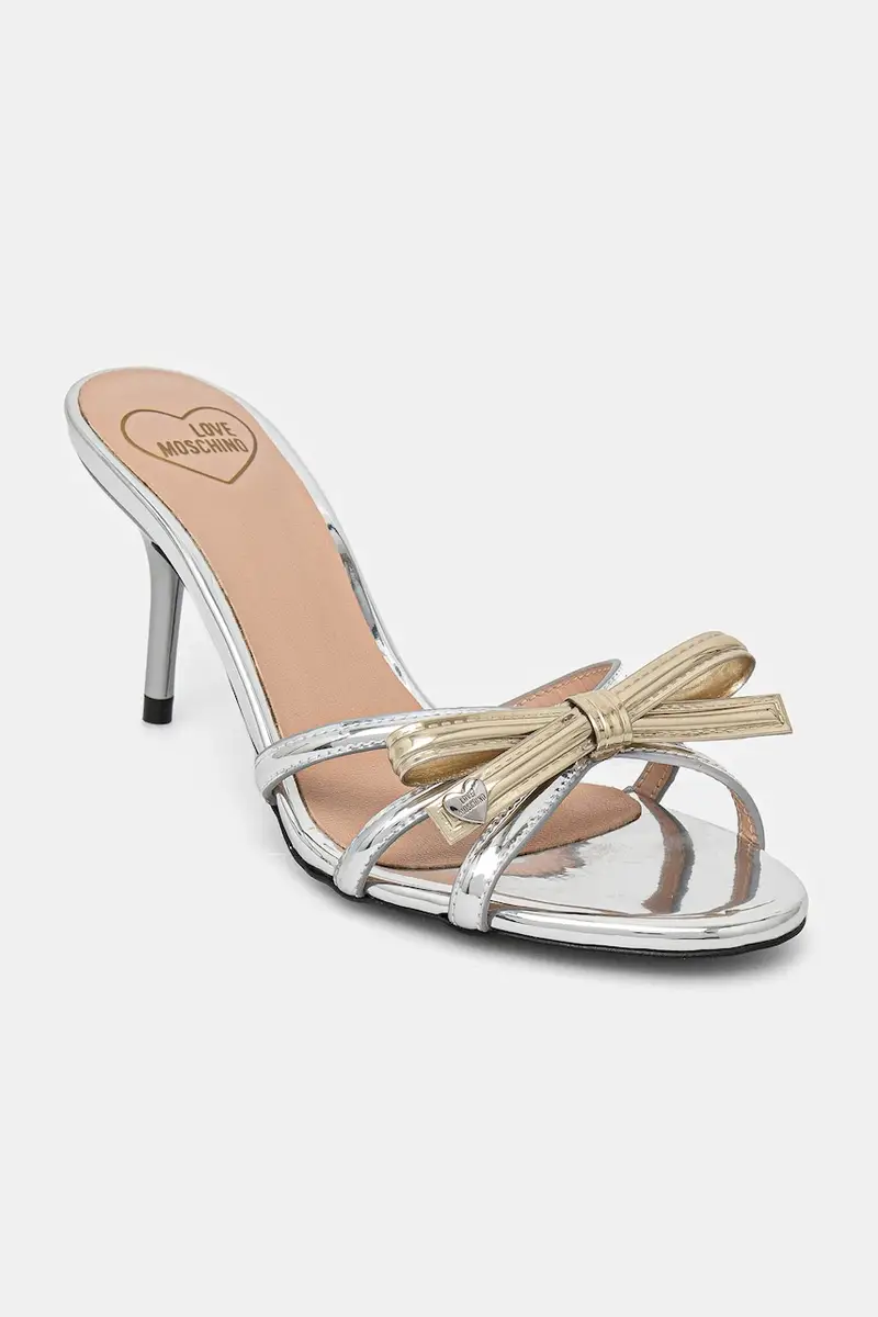 ciabatte slide donna colore argento JA28036G1MJE190A