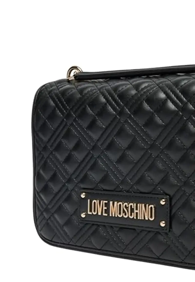 Love Moschino Borsa a spalla Donna Nero 2092512 miniatura 2