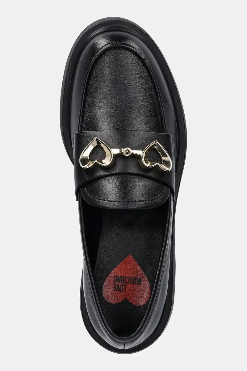 Love Moschino Mocassini Donna Nero 3920697 miniatura 4