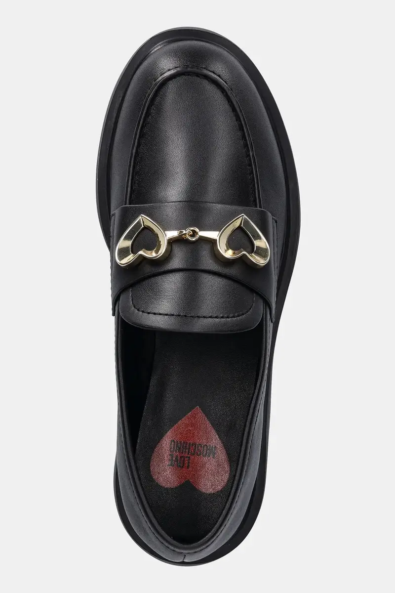 Love Moschino Mocassini Donna Nero 3637251 miniatura 4
