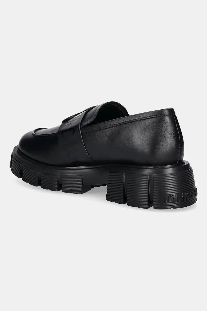 Love Moschino Mocassini Donna Nero 2890122 miniatura 3