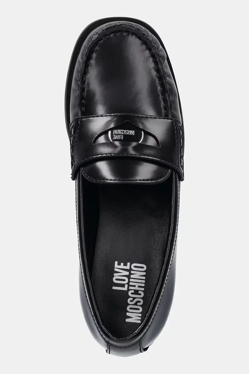 Love Moschino Mocassini Donna Nero 3264496 miniatura 4