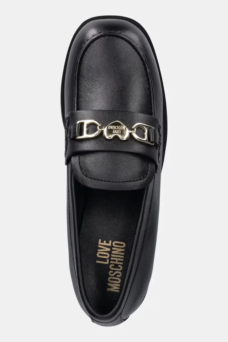 Love Moschino Mocassini Donna Nero 3264413 miniatura 4