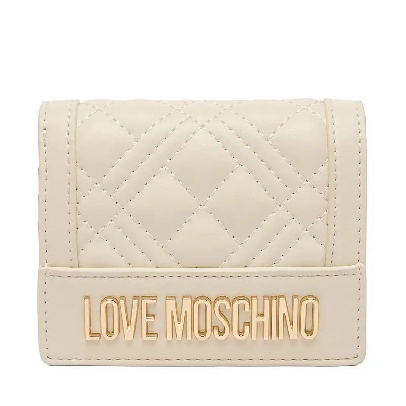 Portafoglio LOVE MOSCHINO JC5601PP1OLA0110 Écru Écru