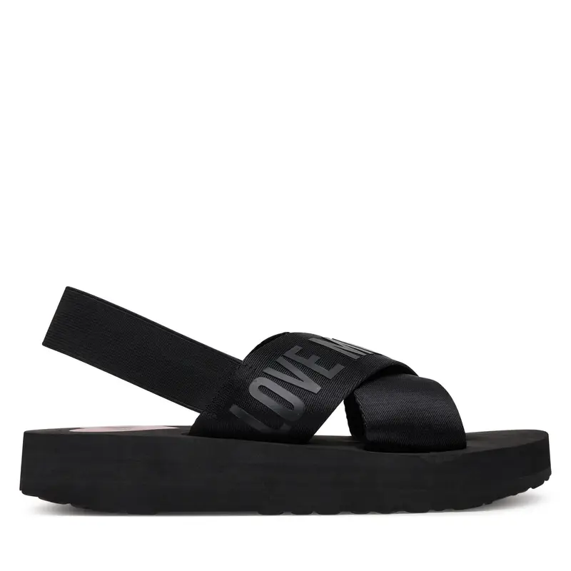 Sandali LOVE MOSCHINO JA16214G0MIX4000 Nero