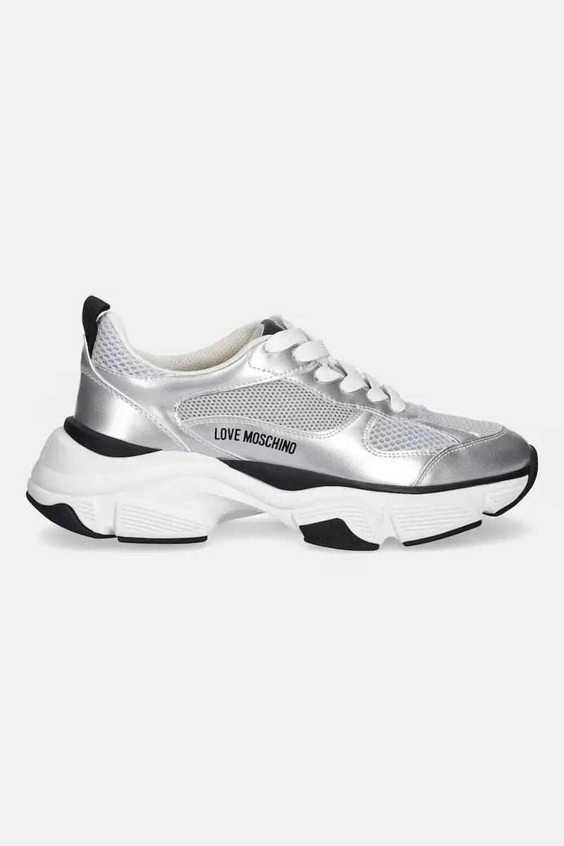 sneakers donna colore argento JA15246G1NIQE90A miniatura 2