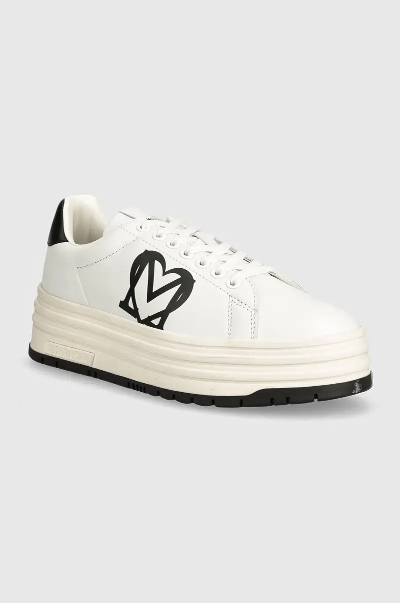 sneakers in pelle colore bianco JA15096G1LIA110A