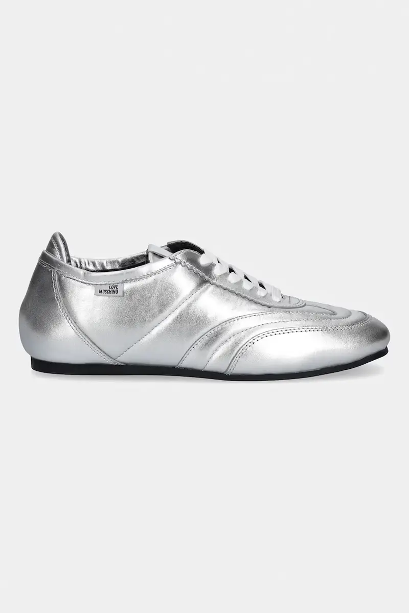 sneakers in pelle donna colore argento JA10201G1NIF0902 miniatura 2