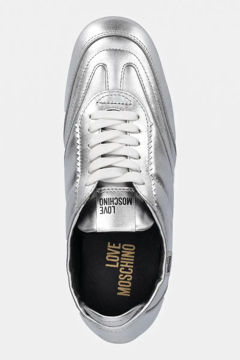 sneakers in pelle donna colore argento JA10201G1NIF0902 miniatura 4