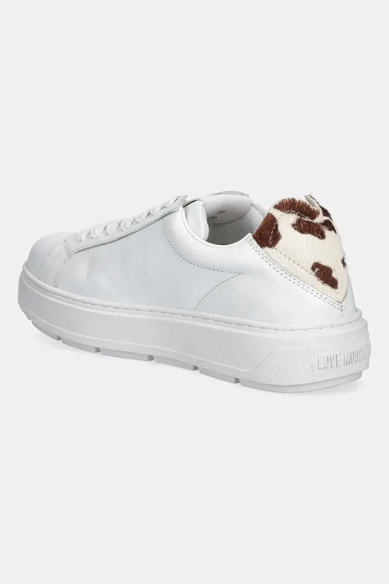 sneakers in pelle donna colore bianco JA15174G1NIA810A miniatura 3