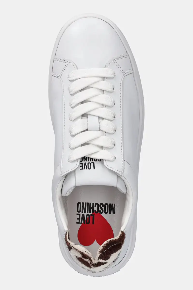 sneakers in pelle donna colore bianco JA15174G1NIA810A miniatura 4