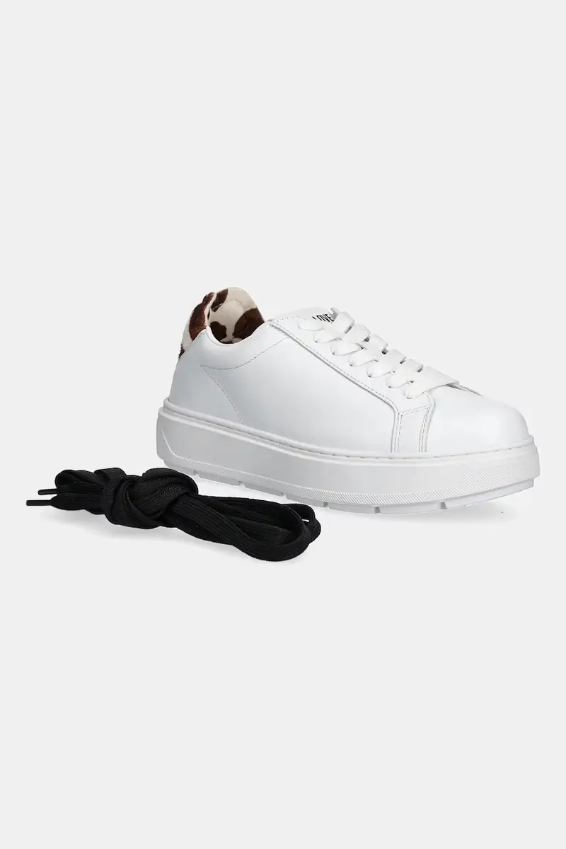 sneakers in pelle donna colore bianco JA15174G1NIA810A miniatura 5