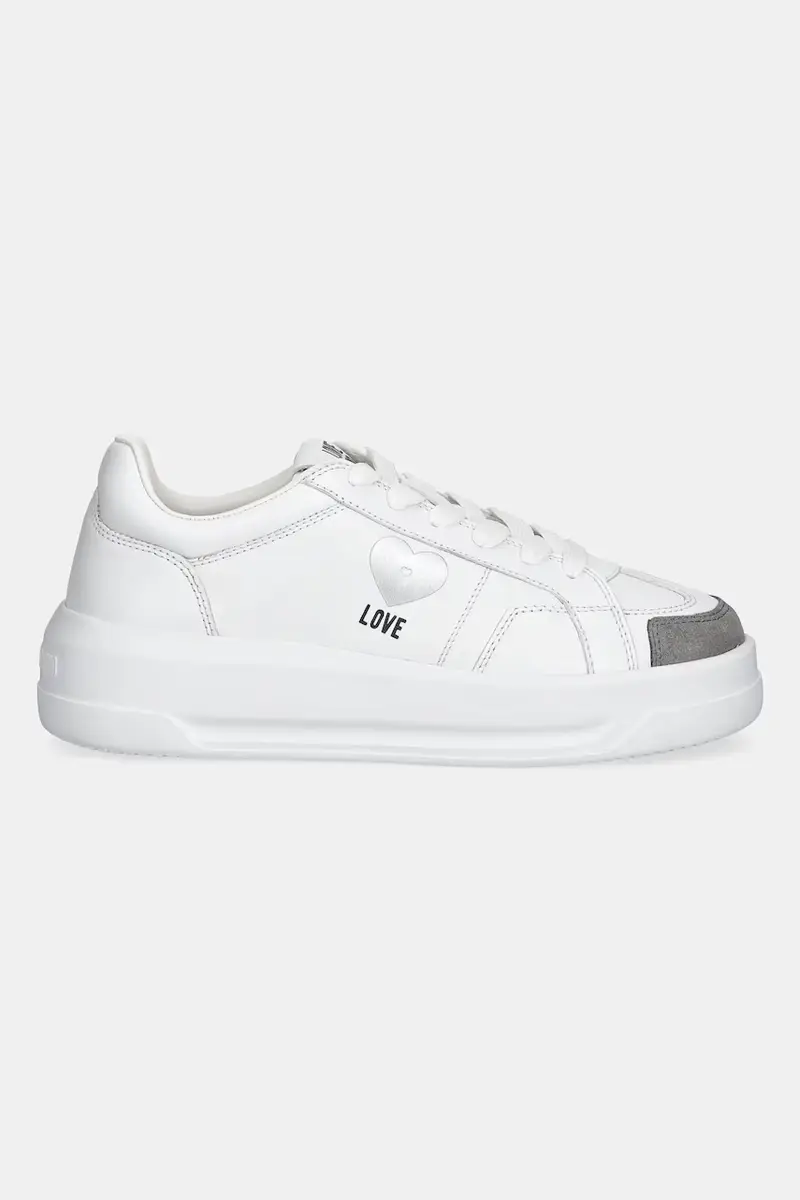 sneakers in pelle donna colore bianco JA15205G1NIAJ10B miniatura 2