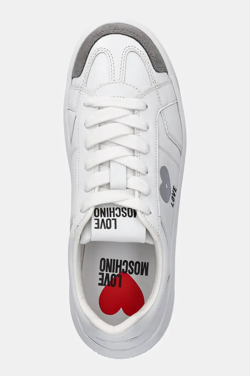 sneakers in pelle donna colore bianco JA15205G1NIAJ10B miniatura 4