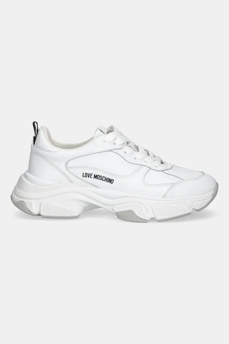 sneakers in pelle donna colore bianco JA15246G1NIA0100 miniatura 2